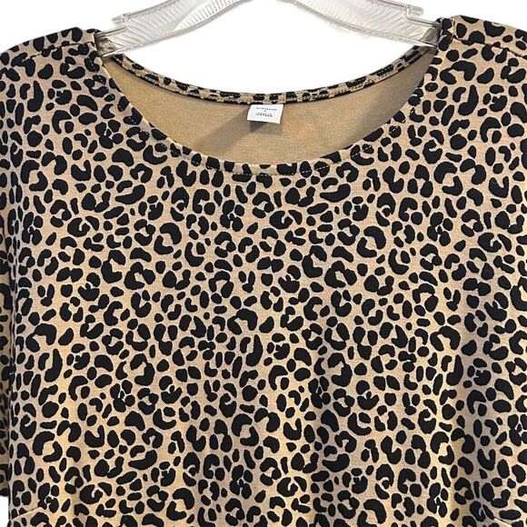 Old Navy Women's Leopard Print Long Sleeve Dress Size L - Picture 9 of 15